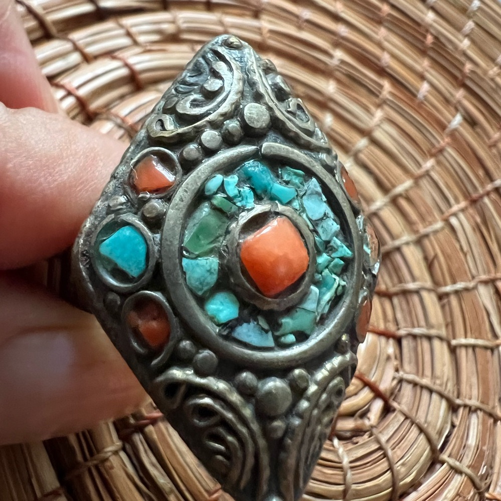 Gorgeous unique tribal ring
